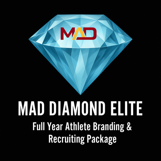 MAD Diamond Elite – Full Year Athlete Branding & Recruiting Package