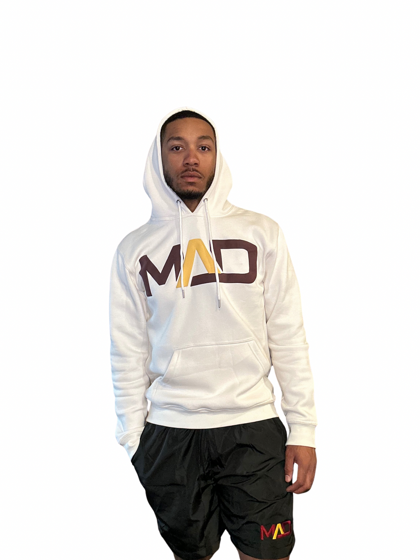 MAD Bubble Letter Hoodie - Quality, Stylish, Urban, Comfortable - Perfect for Athletes, Parents, Coaches, and Sports Fans - Join the Exclusive MAD Movement