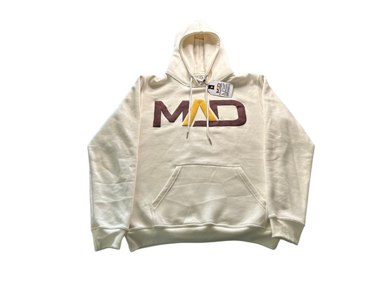 MAD Bubble Letter Hoodie - Quality, Stylish, Urban, Comfortable - Perfect for Athletes, Parents, Coaches, and Sports Fans - Join the Exclusive MAD Movement